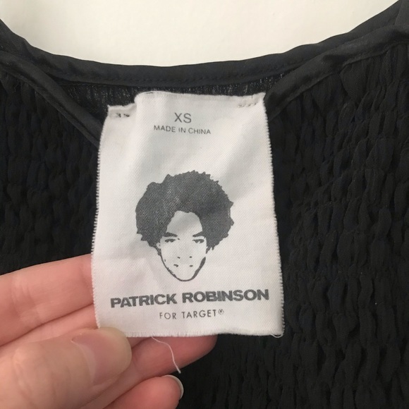 Cute black dressy top XS - Picture 3 of 5